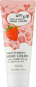 Крем для рук з екстрактом полуниці - Esfolio Pure Skin Sweet Strawberry Hand Cream 100ml (1230809-140216)