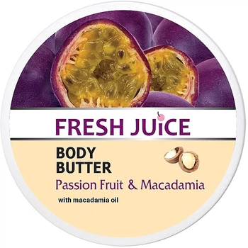 Крем-олія для тіла "Маракуя і макадамія" - Fresh Juice Passion Fruit & Macadamia 225ml (301019-18990)
