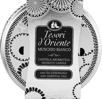 Ароматична свічка - Tesori d`Oriente White Musk 200g (890759-19409)