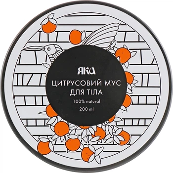 Цитрусовий мус для зволоження тіла - Яка 200ml (198097-20048)