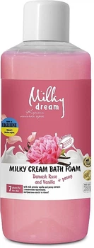 Крем-піна для ванн "Дамаська троянда і ваніль" - Milky Dream 1000ml (446733-25185)