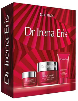 Набір для догляду за обличчям Dr. Irena Eris Scientivist Денний крем SPF 20 50 мл + Нічний крем 30 мл + Крем для шкіри навколо очей SPF 20 15 мл (5900717015777)