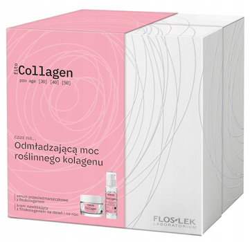 Zestaw do pielęgnacji twarzy Floslek Fito Collagen PRO Age Serum do twarzy 30 ml + Krem do twarzy 50 ml (5905043006864)