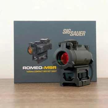 Приціл коліматорний SigSauer Romeo-MSR Red Dot Sor72001