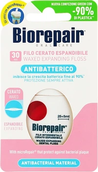 Зубна нитка "Захист ясний", 30 м - Biorepair Expanding Floss (575491-619)