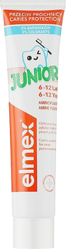 Дитяча зубна паста Junior для дітей 6-12 років від карієсу - Elmex Junior Toothpaste 75ml (686787-123582)