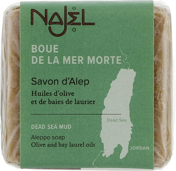 Мило алеппське з мінералами Мертвого моря - Najel Aleppo Dead Sea Mud 100g