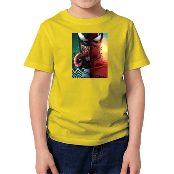 Футболка дитяча JHK "Spiderman Venom" 116 см Жовтий (MD-30-6350-34-15)