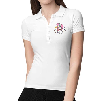 Поло жіноче Ray "My Melody" XXL Білий (MD-24-6313-28-11)