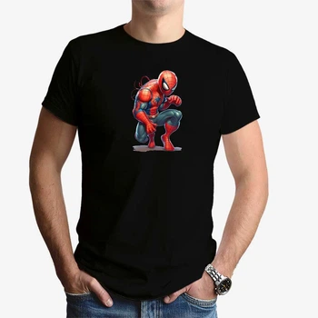 Футболка чоловіча JHK "Spiderman" M Чорний (MD-25-5995-19-14)