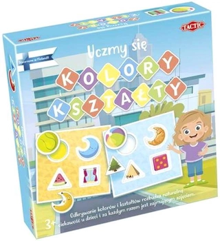 Gra edukacyjna Tactic Learning kolory i kształty (6416739582221)
