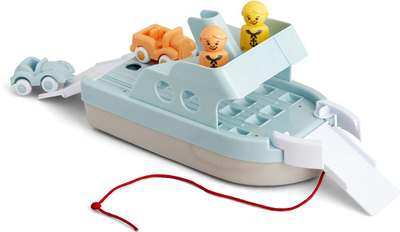 Łódka Viking Toys Ecoline Jumbo z 2 samochodzikami i 2 figurkami (7317672010989)