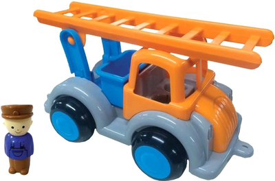 Wóz strażacki Viking Toys Jumbo Fun Colors z figurkami (7317677012513)