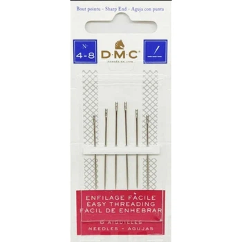 Иглы швейные, ручные для слабовидящих №4-8 DMC, (1770/4)
