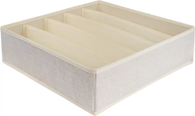 Органайзер для зберігання на 5 секцій MBM HOME TH-09-05 CREAM Кремовий