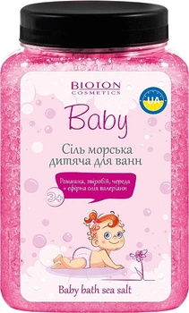 Дитяча морська сіль для ванн "Мальвіна" - Bioton Cosmetics Sea Salt 750g (409223-33169)