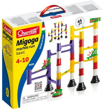Конструктор Quercetti Marble Run Basic 45 деталей (8007905065358)