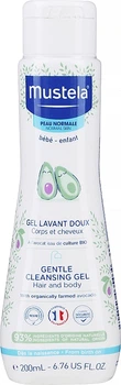Ніжний очищувальний гель для новонароджених - Mustela Bebe Gentle Cleansing Gel 500ml (19872-31015758)