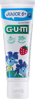 Зубна паста-гель для підлітків, зі смаком полуниці - G.U.M Junior 50ml (1109523-122096)