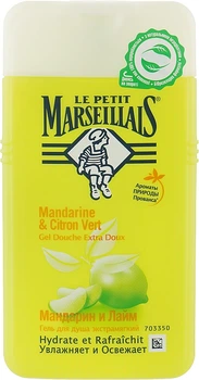 Гель для душа "Мандарин и лайм" - Le Petit Marseillais 250ml (132915-19017)