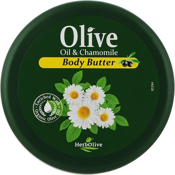 Масло для тела с экстрактом ромашки - Madis HerbOlive Olive Oil & Chamomile Body Butter 250ml (1135960-31845867)