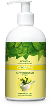 Натуральне рідке мило для рук "Ніжний догляд", з екстрактом лимона - Comex Ayurvedic Natural 350ml (907019-21022)