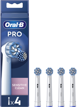 Насадки для электрической зубной щётки Oral-B Pro Sensitive Clean, 4 шт белые (8006540847961)