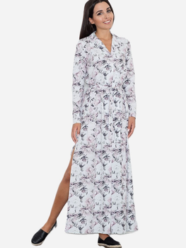 Плаття-сорочка довге літнє жіноче Figl M567 S Різнокольорове (5902194340229)