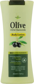 Молочко для тіла з екстрактом ромашки - Madis HerbOlive Body Lotion Chamomile 200ml (1134813-101155)