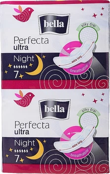 Bella Прокладки ночные Perfecta Ultra Night Silky Drai, 7+7 шт 14шт (800479-57973)