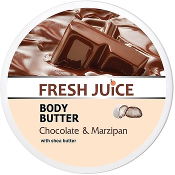 Крем-масло для тіла з маслом ши - Fresh Juice Chocolate & Мarzipan 225ml (60823-18560)
