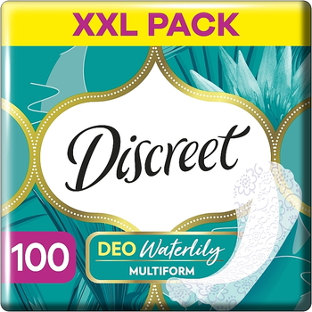 Щоденні гігієнічні прокладки Deo Water Lily, 100 шт. - Discreet 100шт (791743-74617)