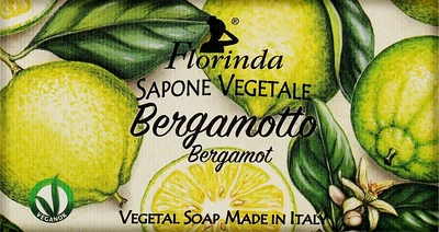 Мило натуральне "Бергамот" - Florinda Bergamot Natural Soap 50g (865140-125553)