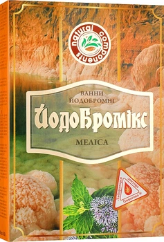 "ЙодоБромікс Мелісса" йодобромні ванни - Лобораторія лікаря Пирогова 500g (332101-36807)