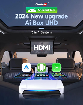 Приставка в авто CarlinKit TBox UHD 8/128 HDMI версія Android 13