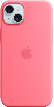 Панель Apple MagSafe Silicone Case для Apple iPhone 15 Plus Pink (MWNE3)