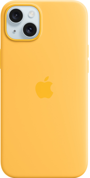 Panel Apple MagSafe Silicone Case dla iPhone'a 15 Plus Sunshine (MWNF3)