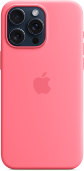 Панель Apple MagSafe Silicone Case для Apple iPhone 15 Pro Max Pink (MWNN3)
