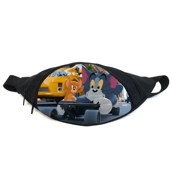 Поясная сумка бананка Том и Джерри (GB-TJ 015) Gear Bag черная