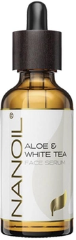 Сироватка для обличчя Nanoil Aloe White Tea Face Serum з алое вера та білим чаєм 50 мл (5905669547093)