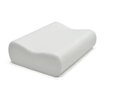 Ортопедическая подушка с эффектом памяти Memory Pillow для здорового сна 50x29x10/7 см Белый