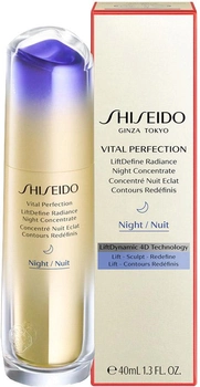 Нічна сироватка для обличчя Shiseido Vital Perfection Lift Define Night Serum 40 мл (729238218260)