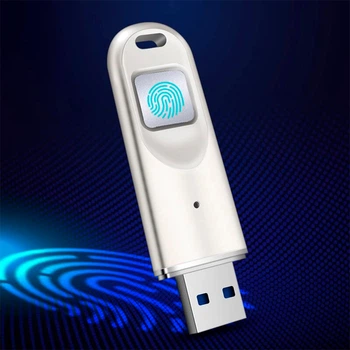 FD069 с защитой отпечатком пальца 64GB DM Флэшка Метал (1009-189-10)