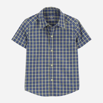 Дитяча сорочка в клітинку для хлопчика Carter's 2Q513510 107-113 см Різнокольорова (195862239481)