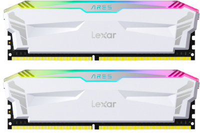 Оперативная память Lexar DDR4-3600 16384MB PC4-28800 (Kit of 2x8192) Ares RGB Black (LD4BU008G-R3600GDLA)