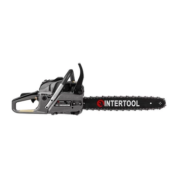 Мотопила цепная 2,2 кВт., 52 см3, шина 45 см., 3200 об/мин. INTERTOOL DT-2208