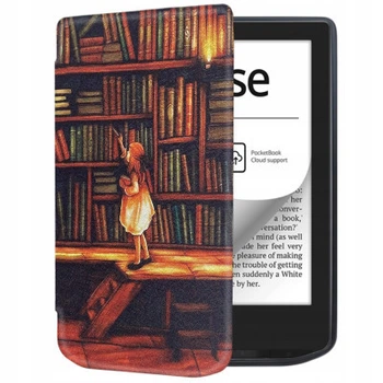 Чохол до електронної книги BeCover Smart Case PocketBook 629 Verse / 634 Verse Pro 6" Library Girl (710975)