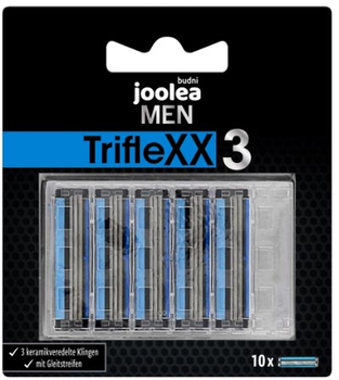 Змінні картриджі для бритви Joolea Men TrifleXX3 10 шт (4310224002008)