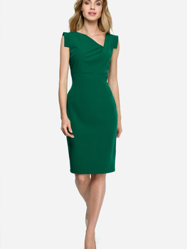 Плаття міді літнє жіноче Stylove S121 XL Зелене (5903068421846)
