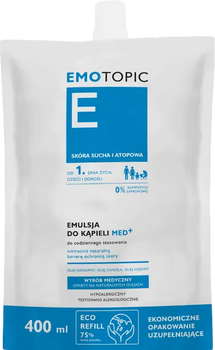 Emulsja do kąpieli Dr. Irena Eris Emotopic MED + 400 ml (5900717691070)